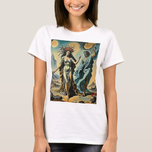 T-shirt Hadès et Perséphone descendant dans le monde soute