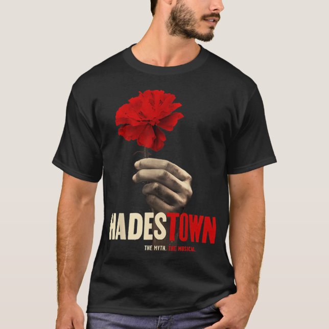 T-shirt Hadestown - Fleur Hadestown - Hadestown La Musique (Devant)