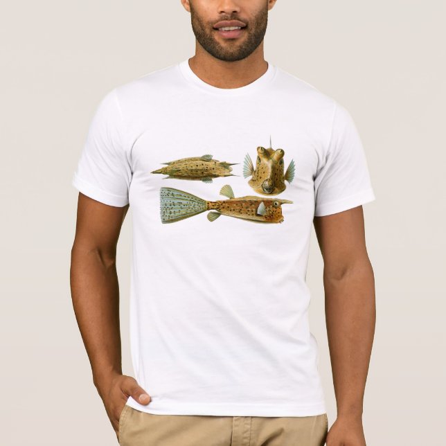 T-shirt Haeckel Fish (Devant)