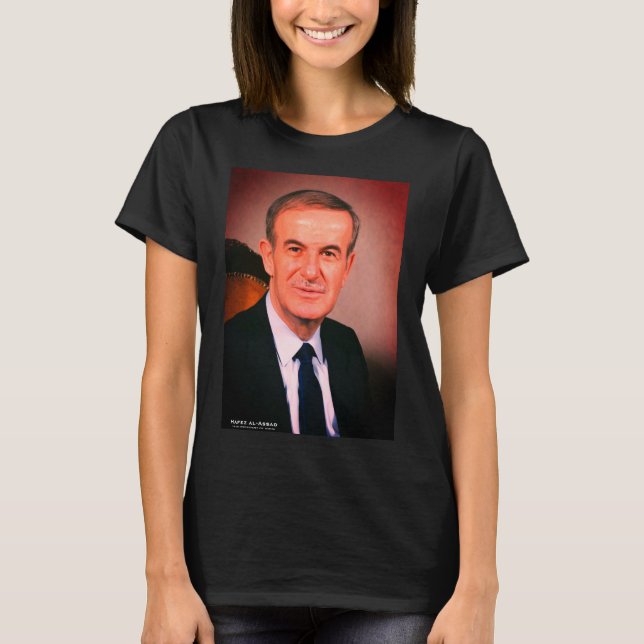 T-shirt Hafez al-Assad, président syrien (Devant)
