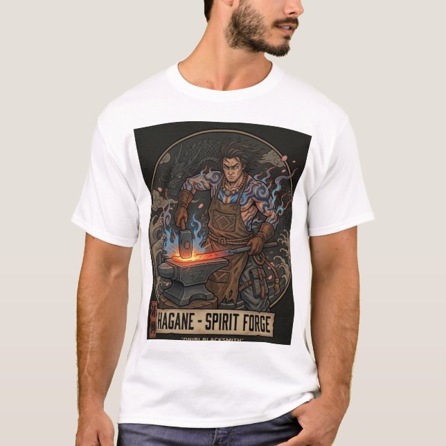 T-shirt Hagane la Forge de l'Esprit - Néo-Tradition (Devant)