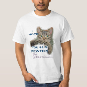 T-shirt HAHA DRÔLE indique que les VRAIS HOMMES ADOPTENT 