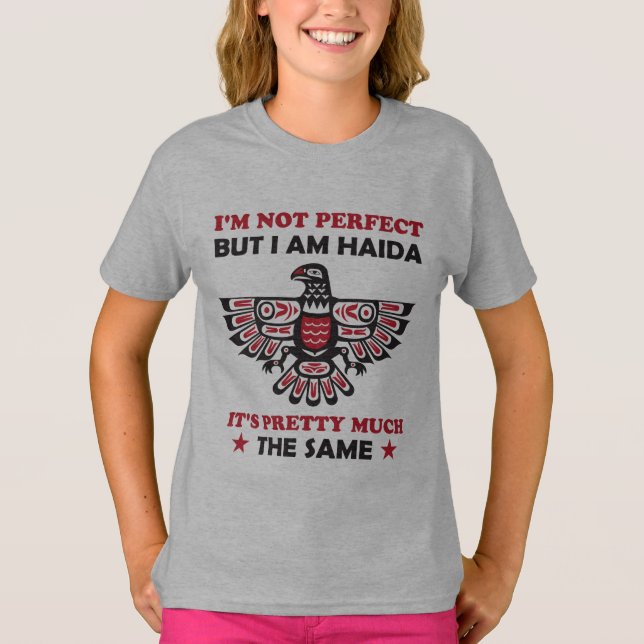 T-shirt Haida Eagle Haida Nation Native Pride Idées cadeau (Devant)