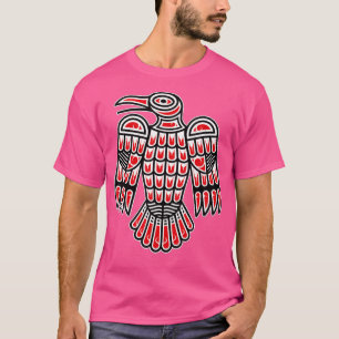 T-shirt Haida Raven Amérindien Indigène de l'Amérique