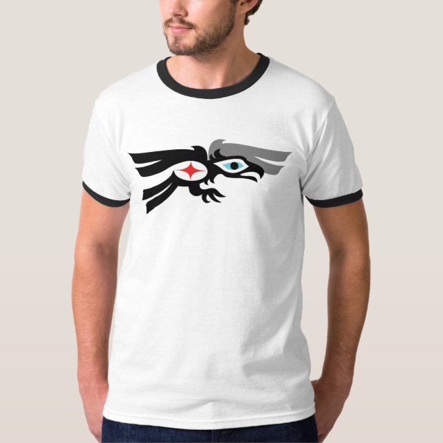 T-shirt Haida Raven en vol (Devant)