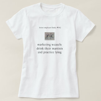 T-shirt Haiku amer des employés # 942