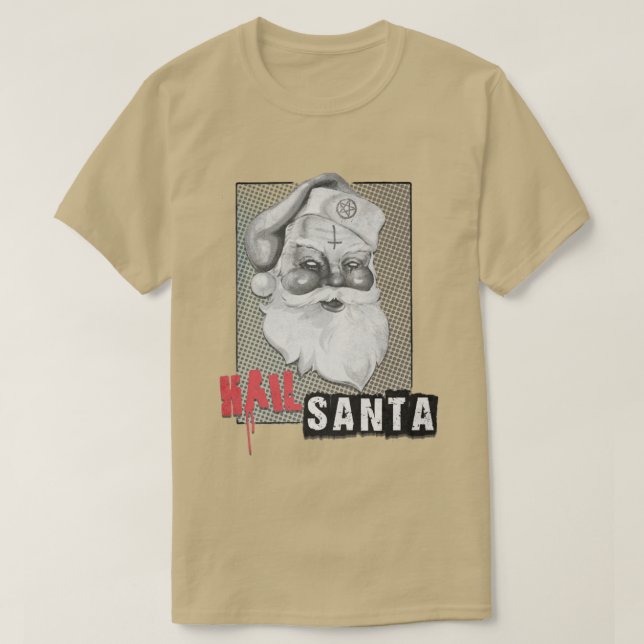 T-SHIRT HAIL PÈRE NOËL (Design devant)