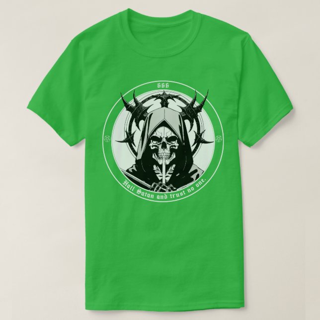 T-shirt Hail satanart (Design devant)
