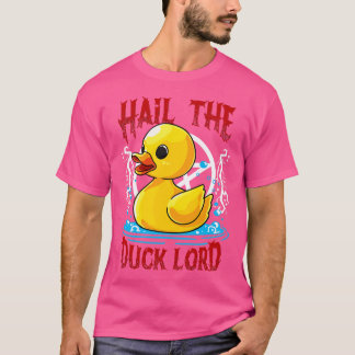 T-shirt Hail the Duck Lord Pun mème Hommes Femmes Drôle Ha