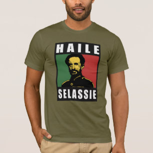 T-shirt Haile Selassie Empereur