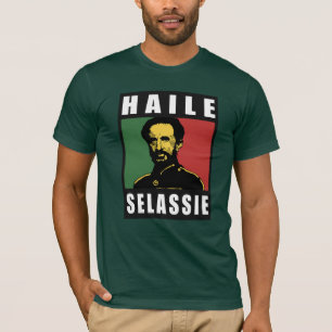 T-shirt Haile Selassie Empereur