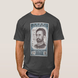 T-shirt Haile Selassie Jah Rastafari Reggae Rasta Roots