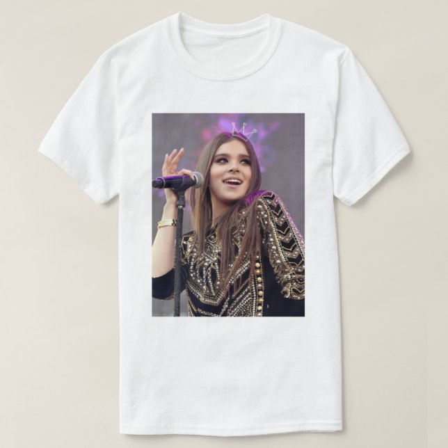 T-shirt Hailee Steinfeld (Design devant)