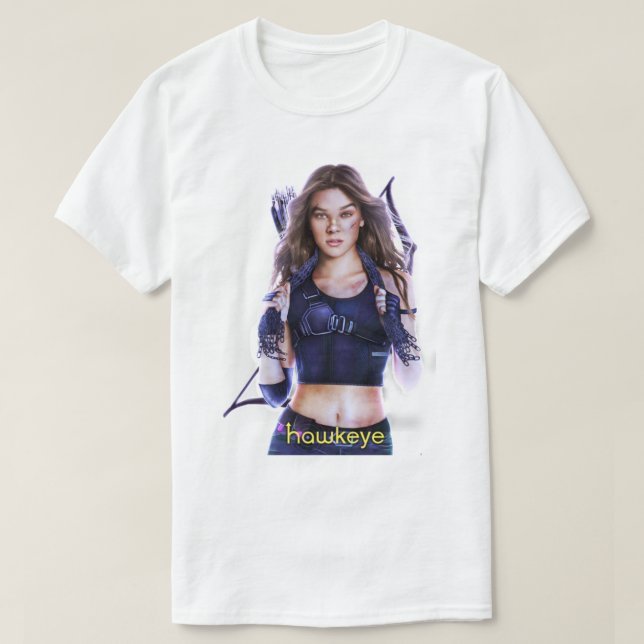 T-shirt Hailee Steinfeld Oeil faucon (Design devant)