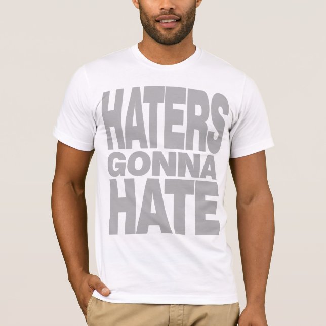 T-SHIRT HAINEUX ALLANT DÉTESTER (Devant)