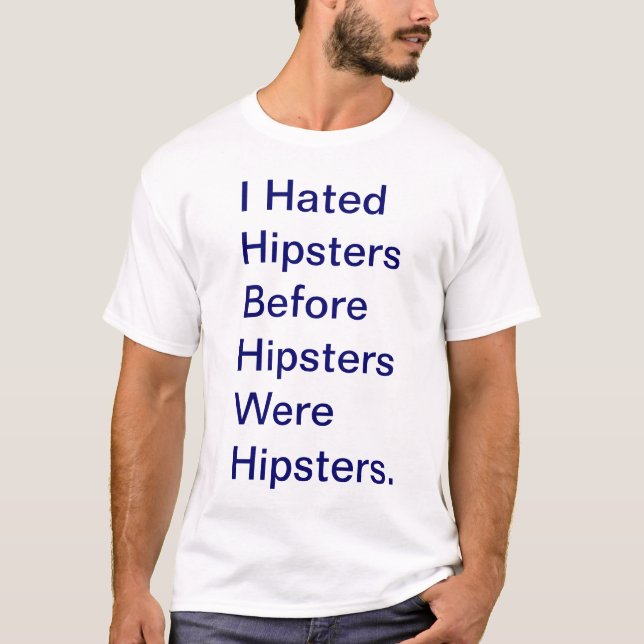 T-shirt Haineux de hippie (Devant)
