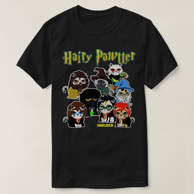 T-SHIRT HAIRY PAWTTER (Design devant)