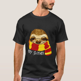 T-shirt Hairy Slother mignonne Sloth Cadeau Funny Spirit A