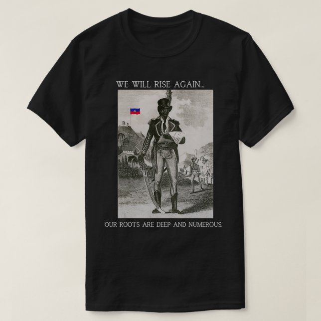 T-shirt Haïti : année Vintage de naissance  (Design devant)