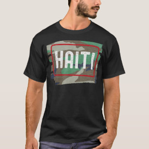 T-shirt Haïti Camouflage 1