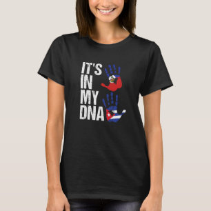T-shirt Haïti Cuba Drapeau Nationalité Caraïbes Pays Haïti