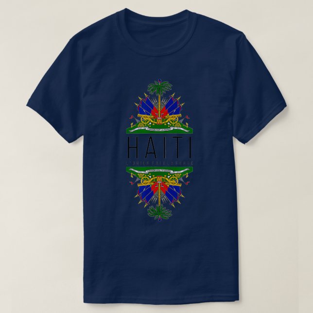 T-shirt Haïti L'union Fait la Force  (Design devant)