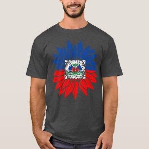 T-shirt Haïti Tournesol Haïti Haïti Haïti Premium haïtien