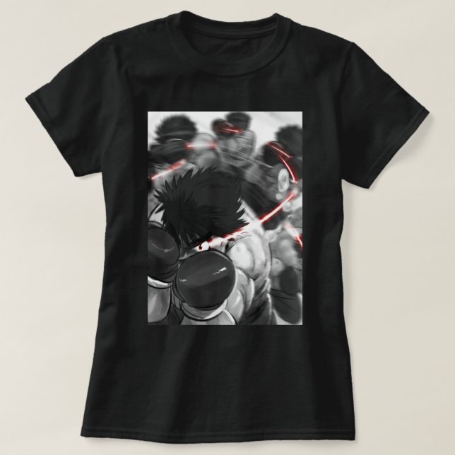 T-shirt Hajime no Ippo Dempsey Roll   (Design devant)