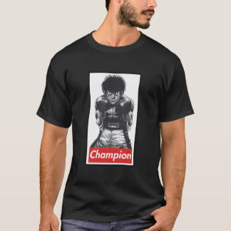 T-shirt Hajime No Ippo le Champion