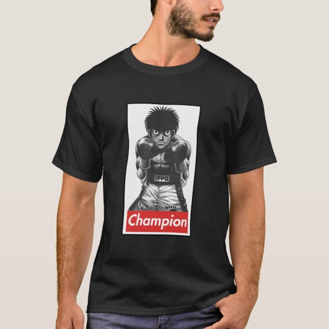 T-shirt Hajime No Ippo le Champion  (Devant)