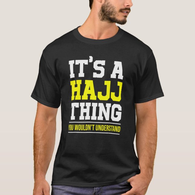 T-shirt Hajj Thème Prière islamique (Devant)