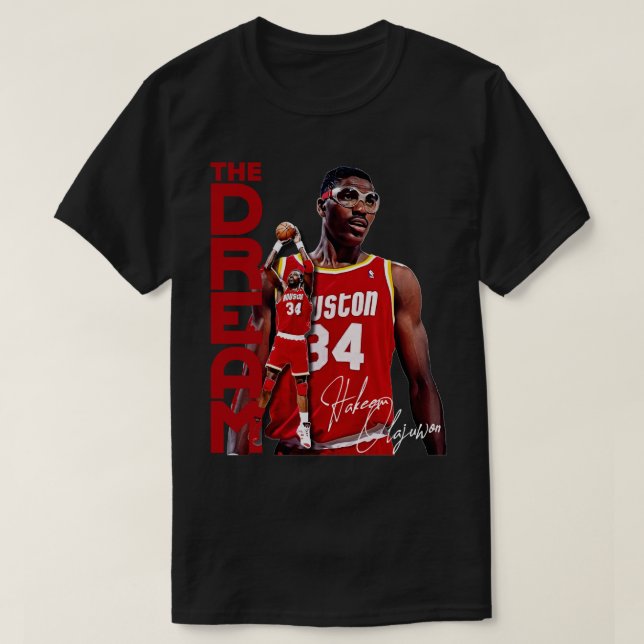 T-shirt Hakeem 'Le Rêve' Hommage à Olajuwon (Design devant)