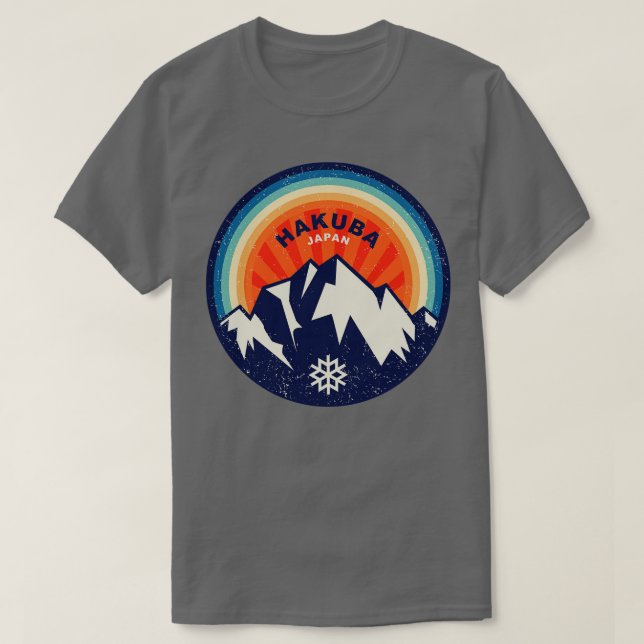T-shirt Hakuba Japon (Design devant)