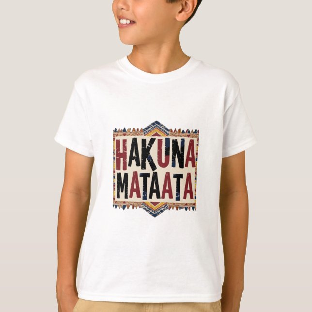 T-shirt Hakuna Matata (Devant)