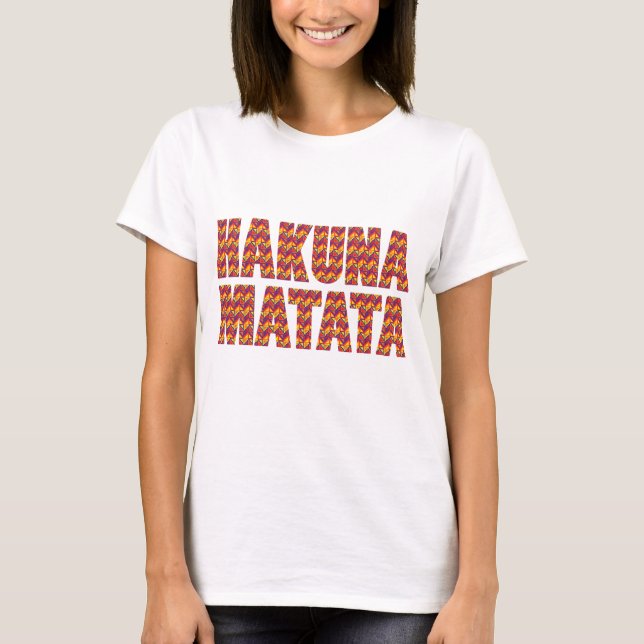 T-shirt Hakuna Matata (Devant)