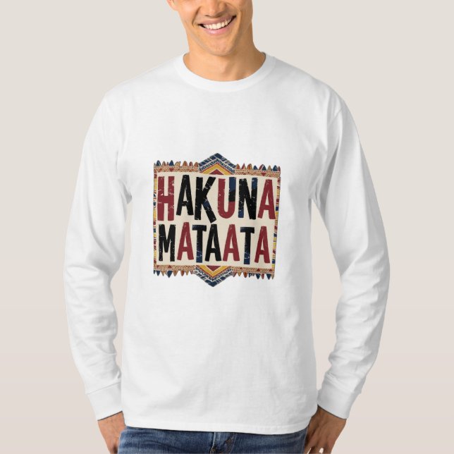 T-shirt Hakuna Matata (Devant)