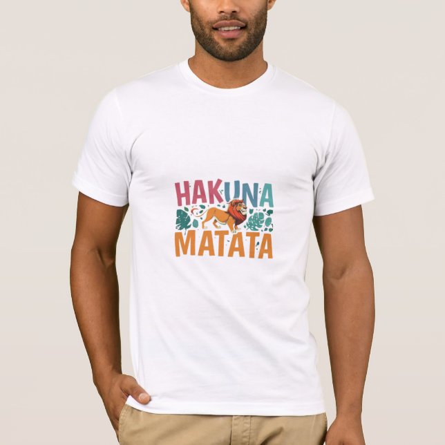 T-shirt Hakuna Matata (Devant)