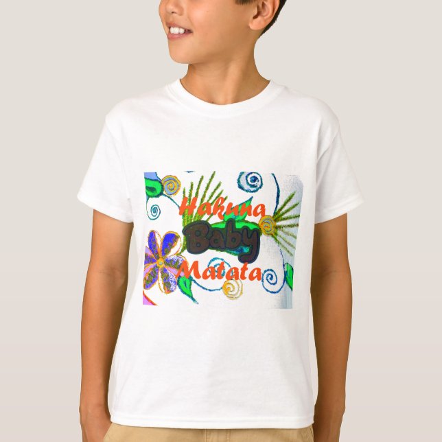 T-shirt Hakuna Matata Baby.png (Devant)