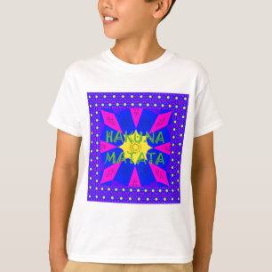 T-shirt Hakuna Matata Beautiful Amazing Design Colors