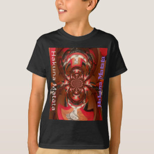 T-shirt Hakuna Matata Halloween Masque Kaleidoscope Abstra