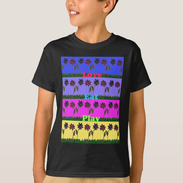 T-shirt Hakuna Matata Love Mange Jeu.png (Devant)
