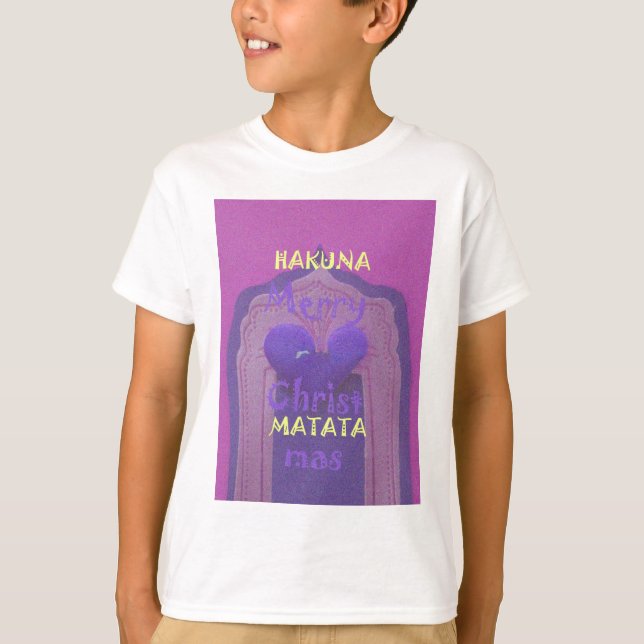 T-shirt Hakuna Matata Merry Christmas Love Design.jpg (Devant)