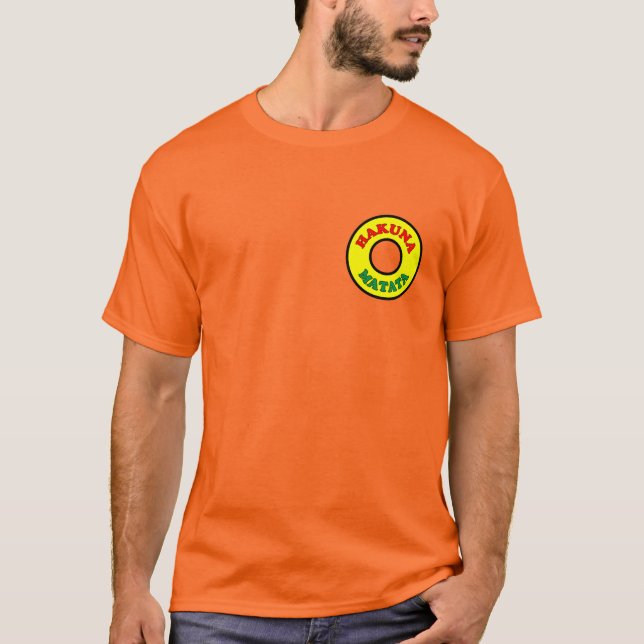 T-shirt HAKUNA MATATA pour hommes (Devant)