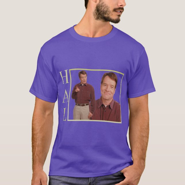 T-shirt Hal Malcolm au milieu classique (Devant)