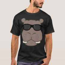 Halcyon Hippo Graphic Tee (Noir)