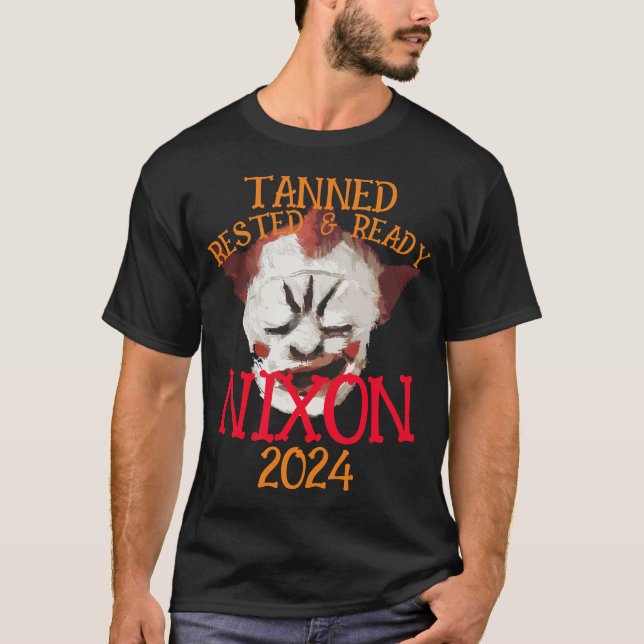 T-shirt Hâlé Reposé & Prêt NIXON 2024 Président (Devant)