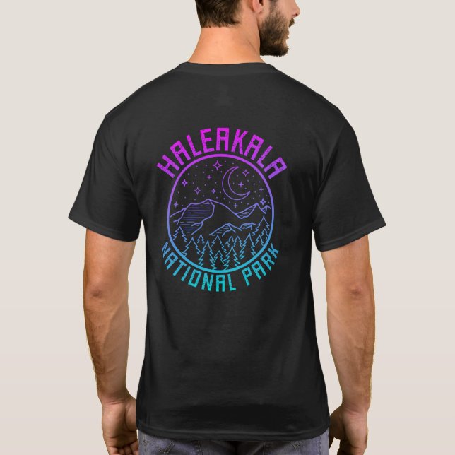 T-shirt Haleakala National Park Hawaii Gradient (Dos)
