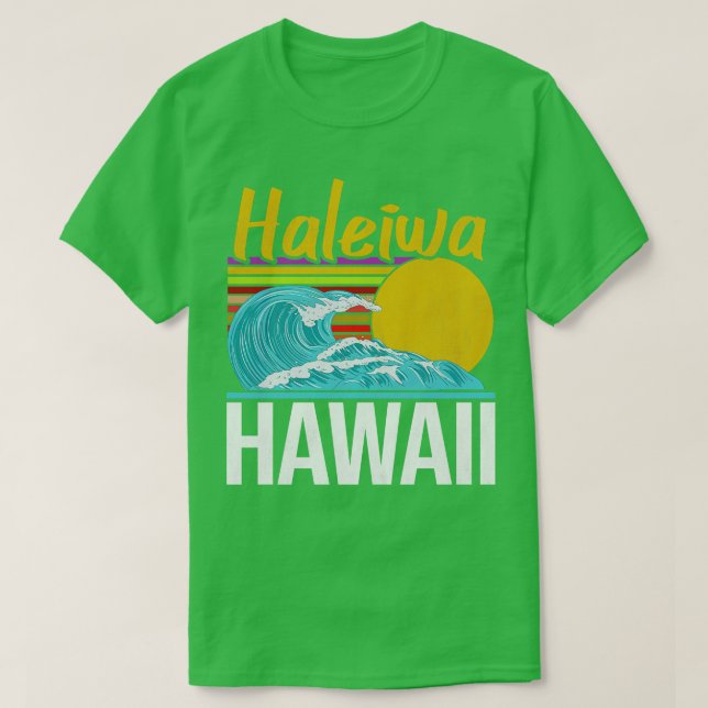 T-shirt Haleiwa Hawaii (Design devant)