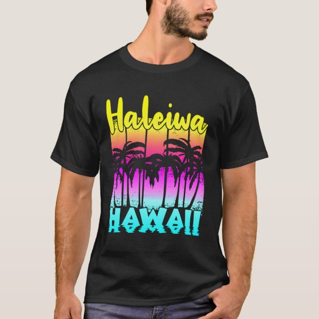 T-shirt Haleiwa Hawaii (Devant)