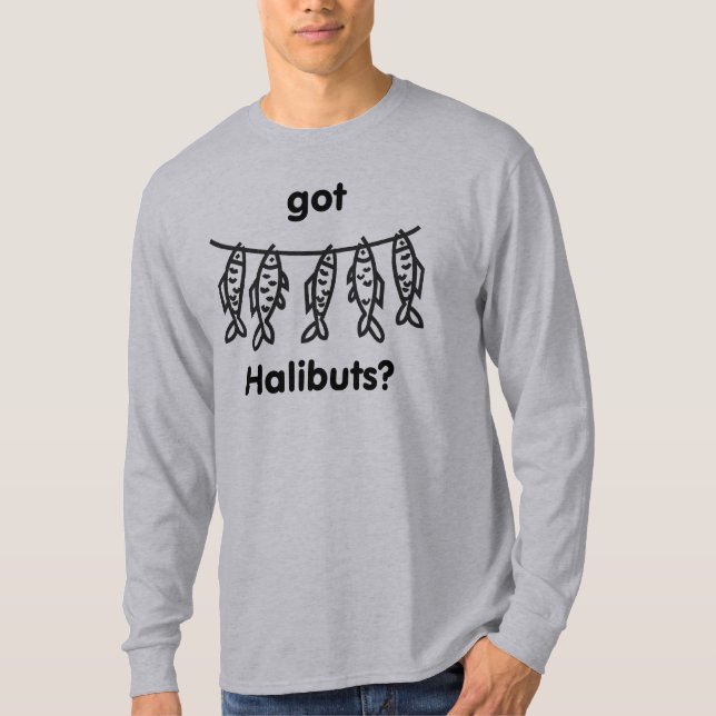 T-shirt halibuts obtenus (Devant)